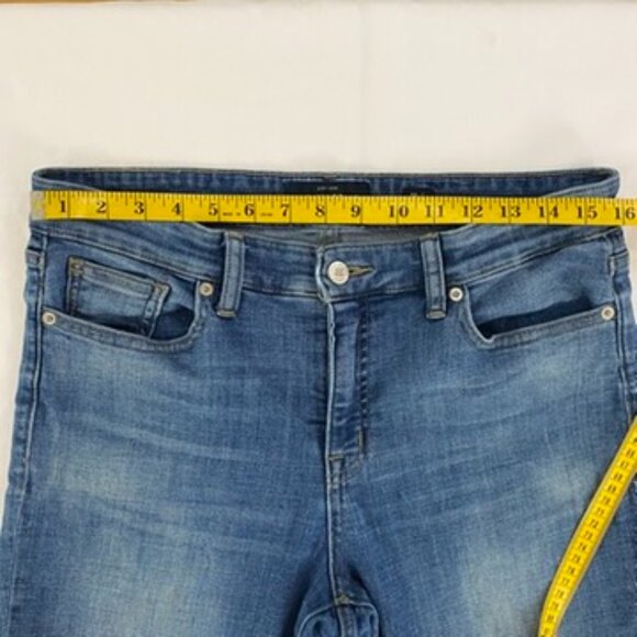 LUCKY BRAND | Blue Mid Rise Ava Skinny Jeans | Size 12/31 - Picture 7 of 12